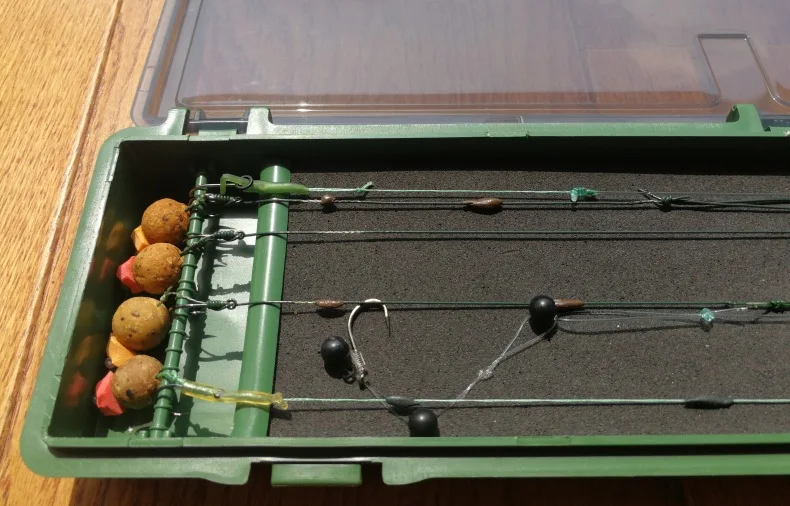OEM Carp Fishing Hair Rig Fish Tackle Box Waterproof Detachable Hold ...