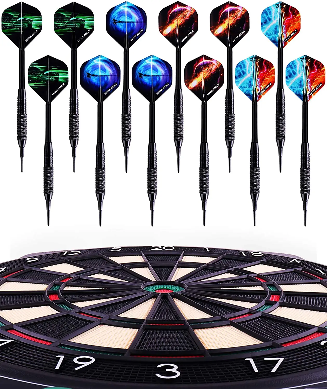 Win.max Game Room LED Scoring Display Board Standard Darts Machine Electronic Darts Scorer