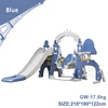 Bebé azul diapositiva swing 5 en 1