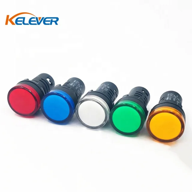 Ad16 Red 240v Led pilot Indicator Light 22mm