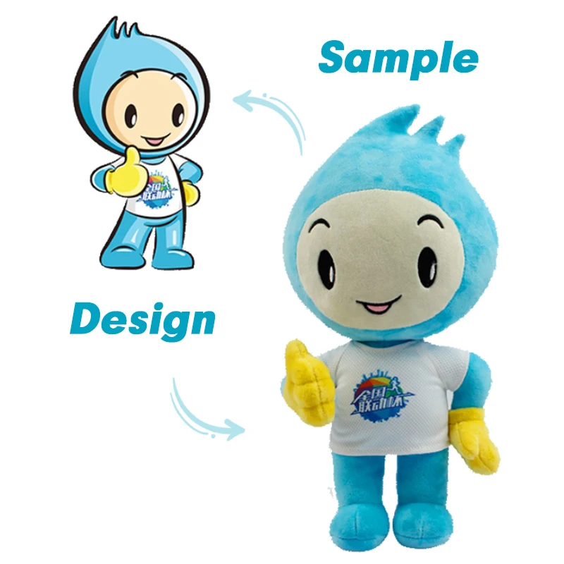 Custom Designed Soft Smile Anime Cartoon Character Toy Plush Doll With Pp  Cotton Stuffed For Children Kids Gift - Buy Custom Anime And Cartoon  Characters Plush Doll,Plush Cartoon Doll,Children's Plush Cartoon Doll