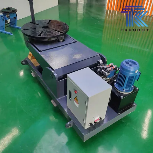 TKweld Custom Industrial CNC Hydraulic Welding Positioners Core Components Motor Models YHB-6 YHB-10 YHB-30 YHB-50 manufacture