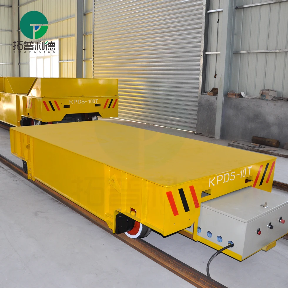 Remote Control Heavy Duty Motorised Transfer Electric Trolley for Plates