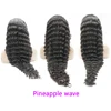 pineapple wave wig