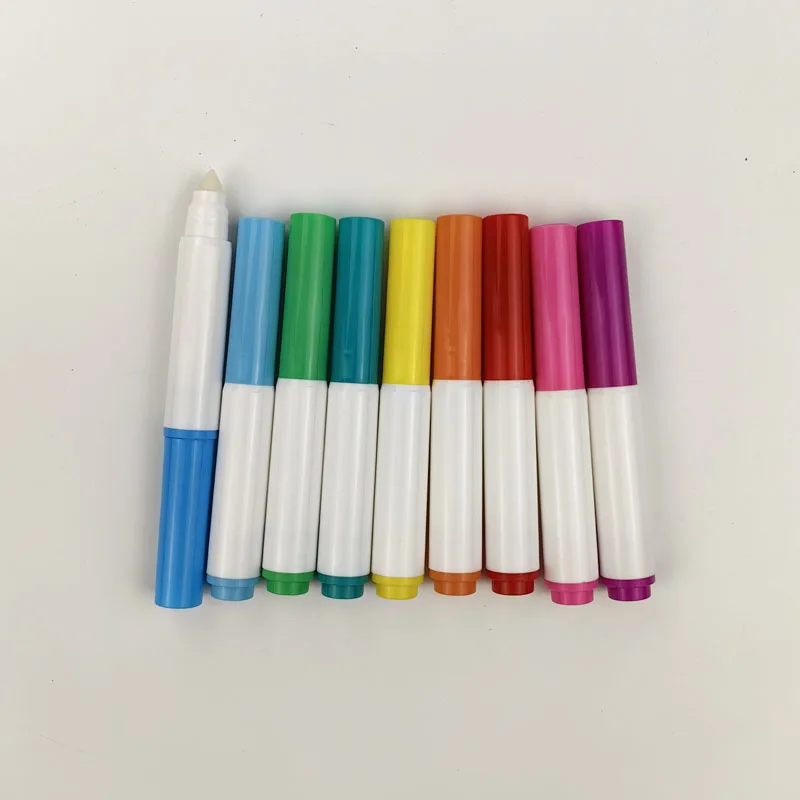 Kids Creative Color Change Marker Pen Magic Invisible Ink Watercolor Marker Mini Magic Art Marker with Special Drawing Paper