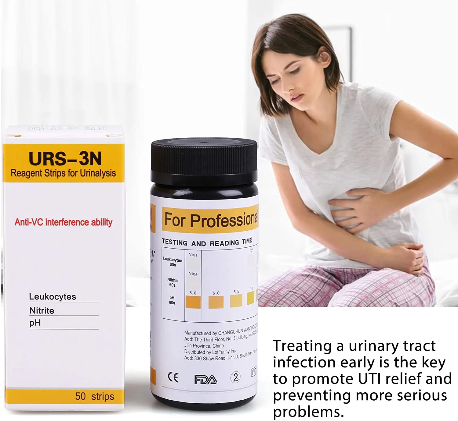 Urine Strips Supplier Uti Test Strips Urinary Tract Infection Home Test