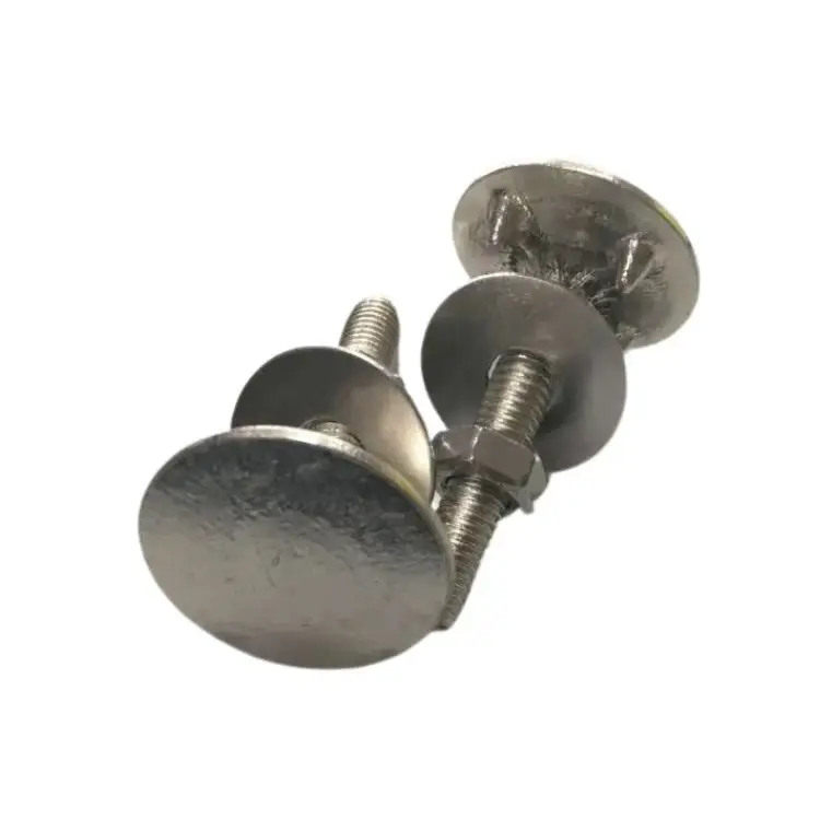 M6 M8 M10 M12 Fanged Elevator Bolt Nut And Washer For Bucket Din15237