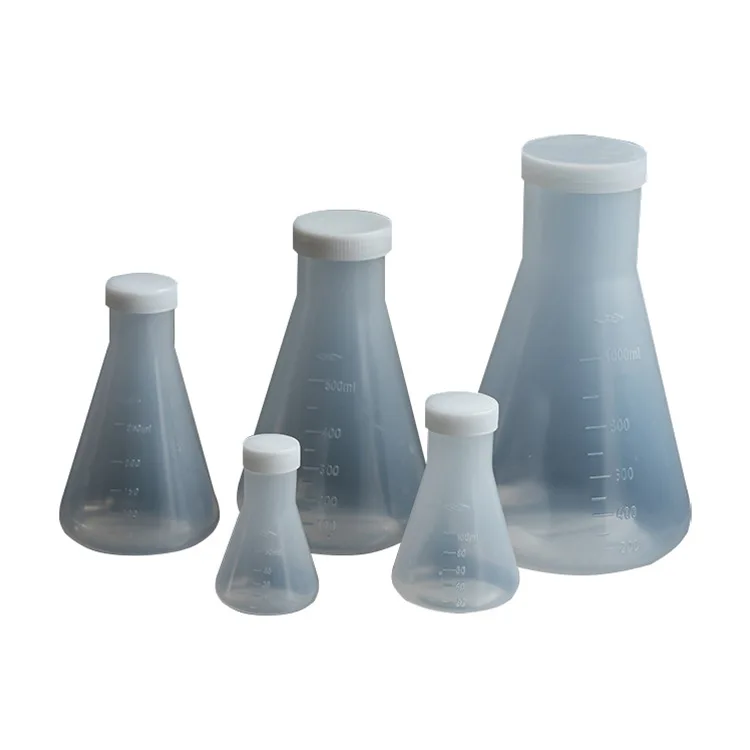 Conical Flask Professional Manufacturer Clear Conical Flask Plastic Conical Flask
