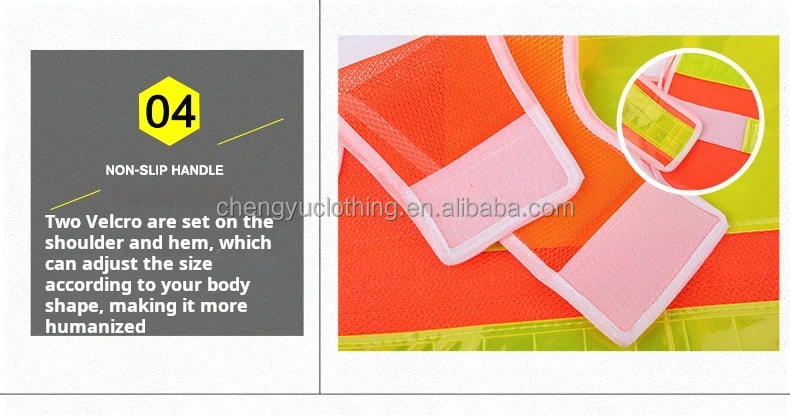 Reflective Traffic Safety Vest Fishing Road Safety Workwear Mesh Breathable Sports Competition Vest