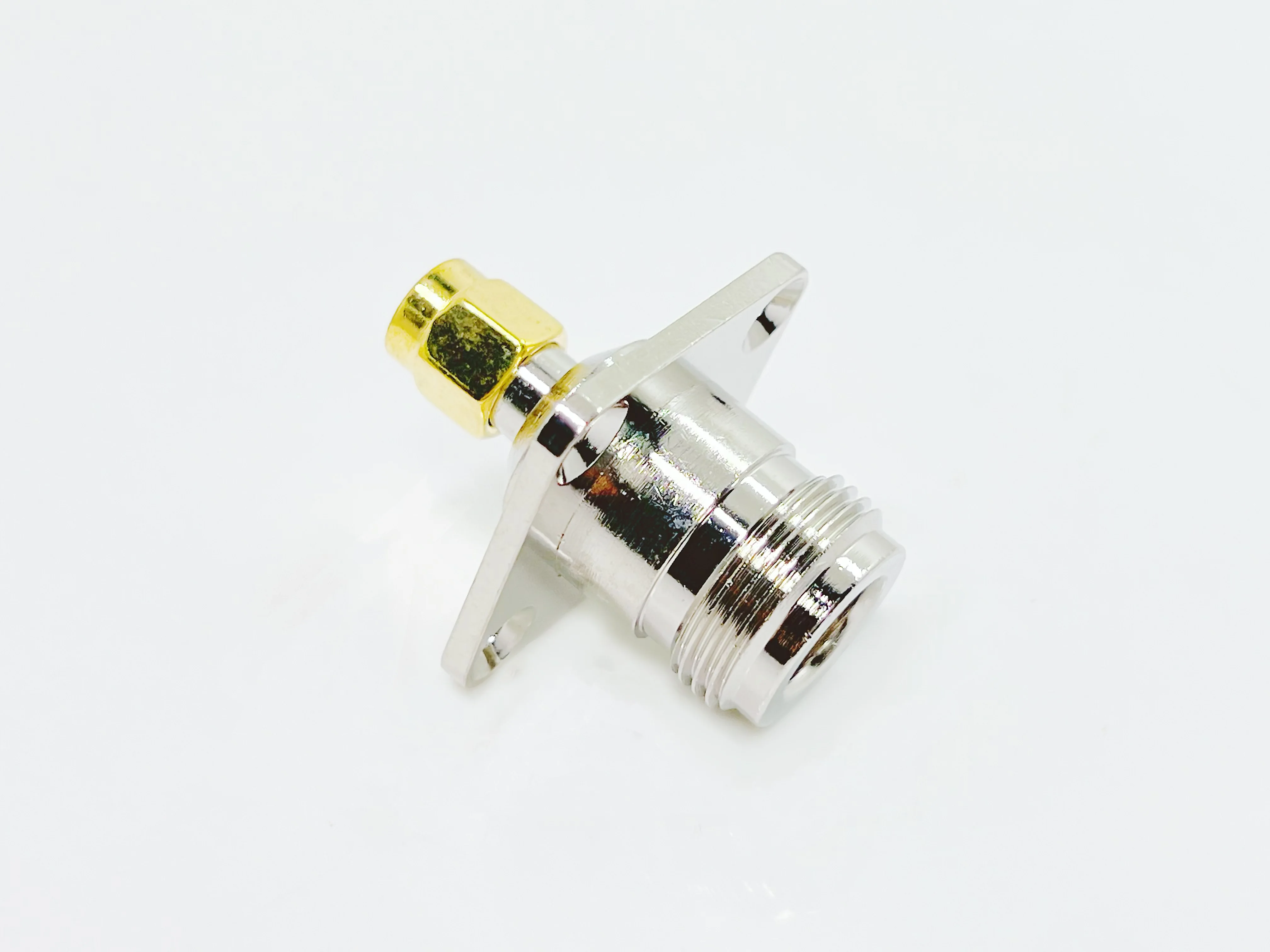 RF circular Lightning arrester for cctv F female to F female jack coaxial connector 0-3Ghz with 90V 230V tube discharge supplier
