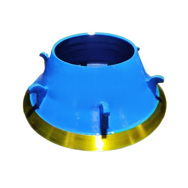 ZhiXin CH440 Crusher Mantle High Manganese Steel Bowl Liner for Mining Machinery Stone Bowl Liners