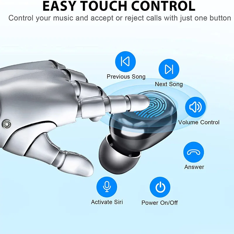E6S TWS Fone Bluetooth наушники беспроводные наушники шумоподавление Беспроводная Bluetooth гарнитура чехол Bluetooth ABS для Xiaomi