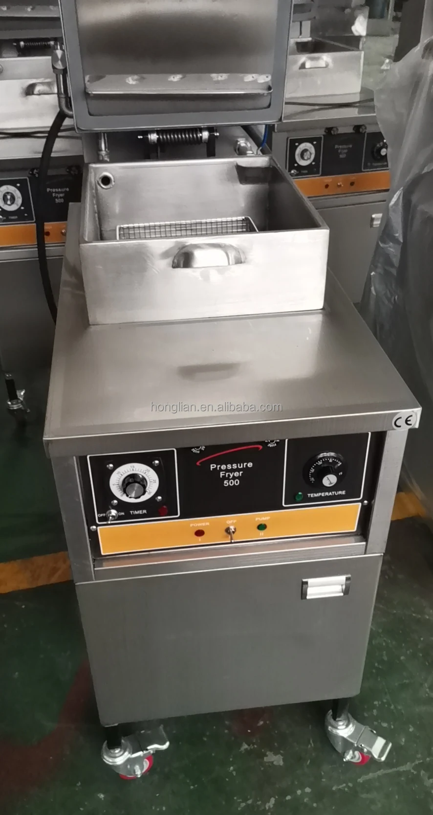 Henny Penny Cheaper Price Chicken Pressure Fryer  Broasting Chicken Machine 25L Pressure Fryer Fast Food Catering Machine