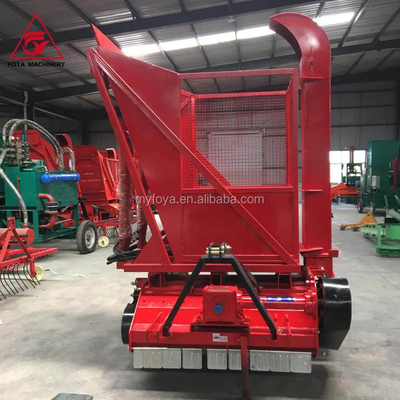 90HP Tractor Driven Single Row Corn Silage Forage Harvester Tractor Mounted Silage Harvester