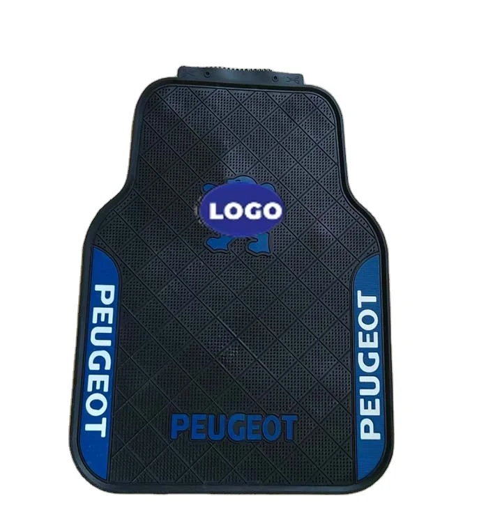 Фабрика высокого качества оптовая продажа дешевые ПВХ резиновые коврики экологически чистые автомобильные для 307 peugeot