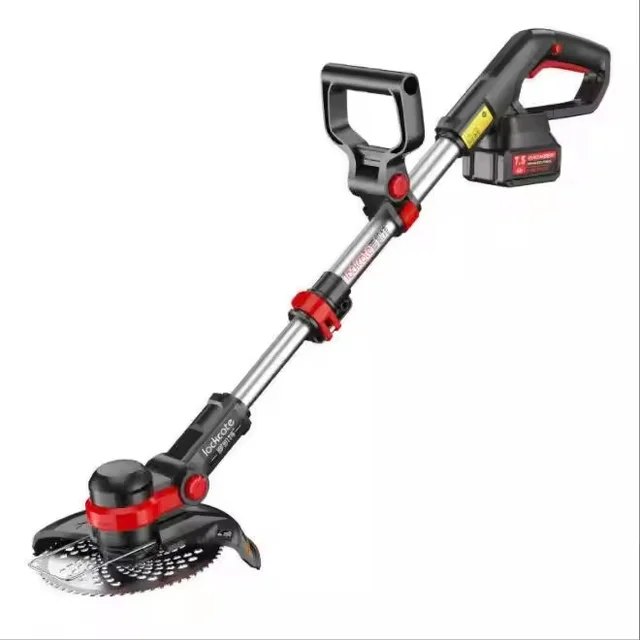 NEOBRISKEN 21V Cordless Lithium-Ion Lawn Mower - 150mm Cut, Self-Propelled, for Home & Garden