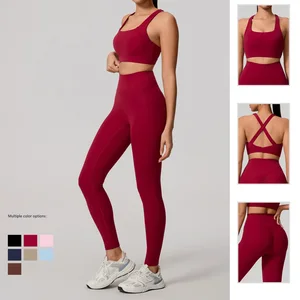 ODM Sportswear High Quality Workout Sets For Women Activewear Manufacturer Women's Yoga Clothing Gym Fitness Set