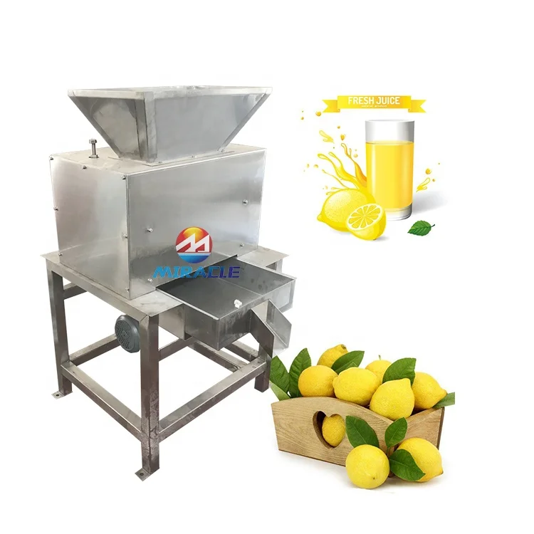 Large Output Fruit Juicer Automatic Orange Juice Making Machine Tangerines Juicing Machine