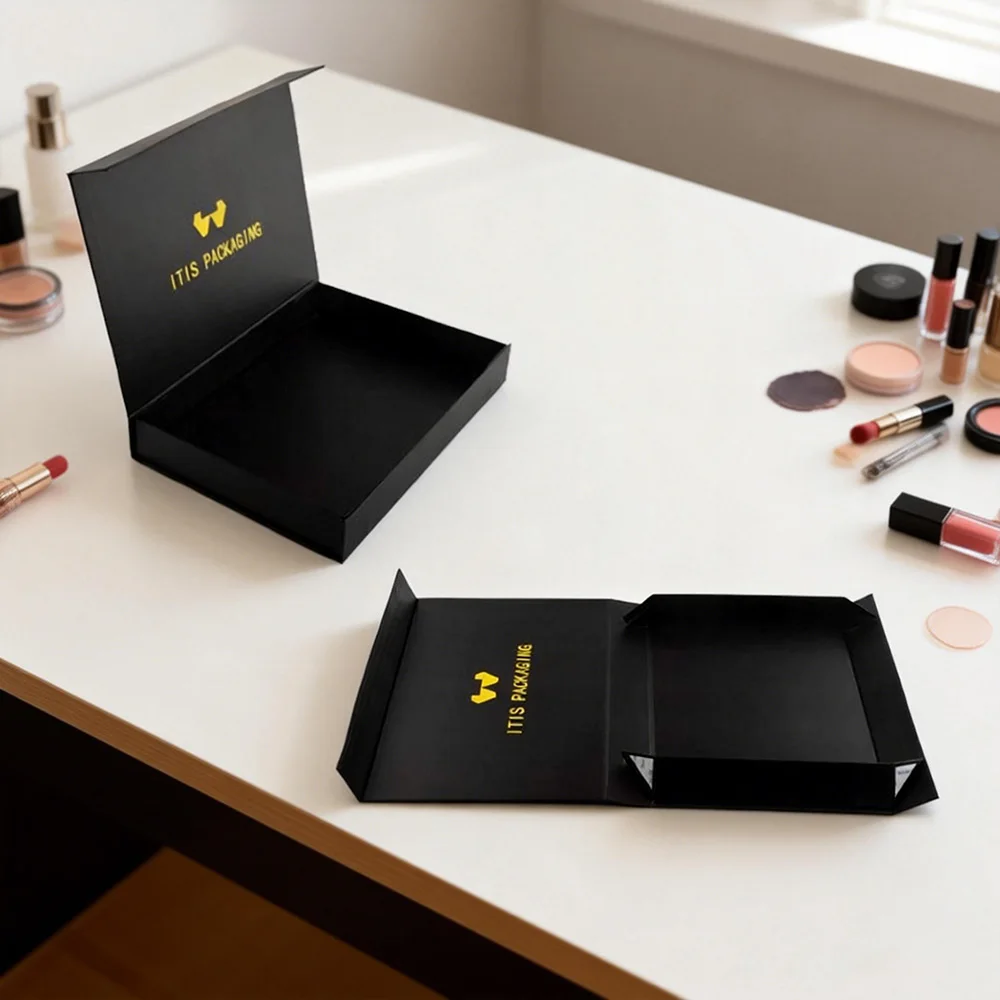 Écrin Cadeau Rigide à Fermeture Magnétique - Personnalisable avec Logo pour Parfums et Cosmétiques (Carton Recyclable)