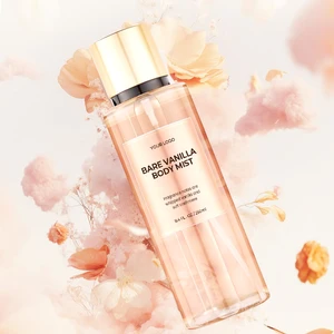 Organic Vanilla Body Mist for Women Long-Lasting Fragrance Firming Skin Moisturizing Perfume Gift Set for Daily Use