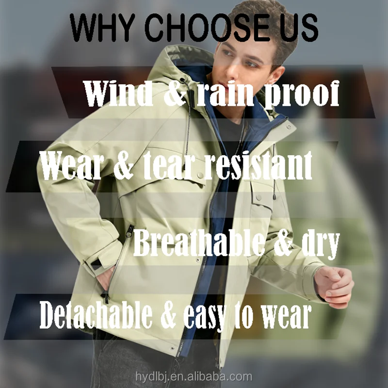 Couple Hard Shell Polyester Unisex Hiking Jacket Windproof Waterproof Breathable Stain Resistant Single Layer Large Zipper Long 6 Couple Hard Shell Polyester Unisex Hiking Jacket Windproof Waterproof Breathable Stain Resistant Single Layer Large Zipper Long - Image 6