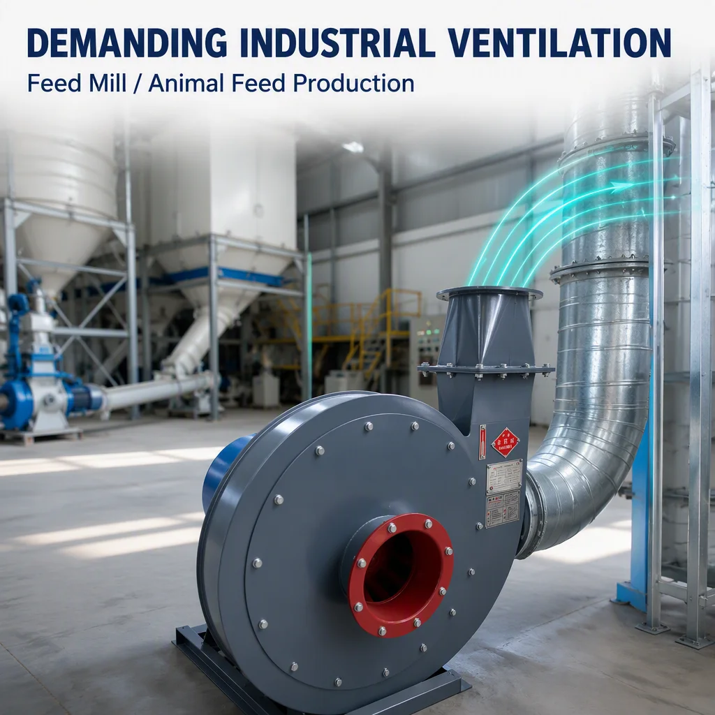 Corrosion-resistant High-pressure Centrifugal Ventilator - detail 4