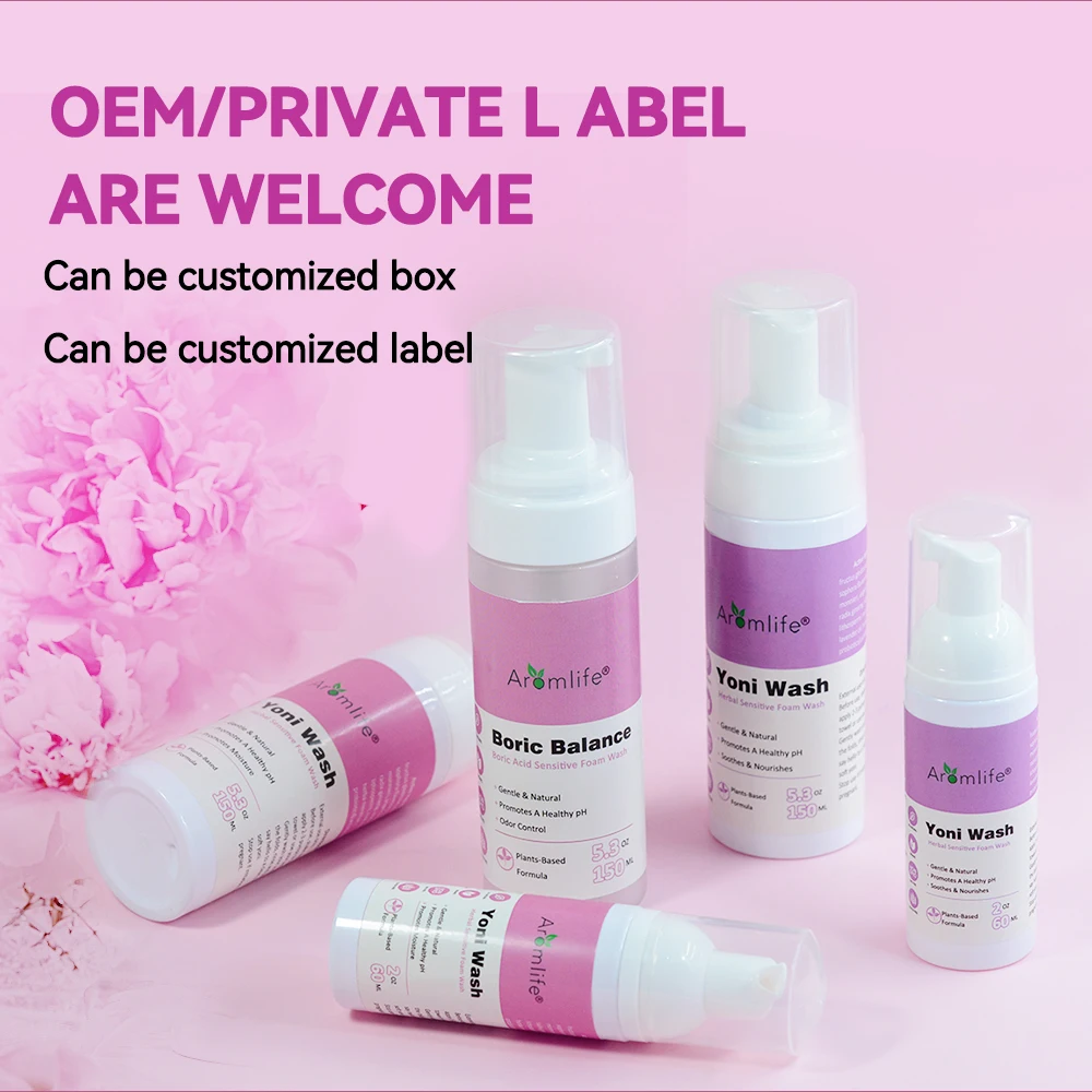 Aromlife Yoni Boric Acidic Feminine Wash For Women Ph Balancing