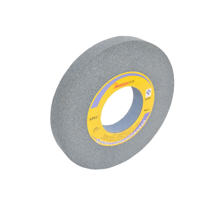 High Grinding Efficiency and High Precision Stone Grinding of China Supplier Ceramic Flat-shaped Vitrified GREEN Grinding Wheel