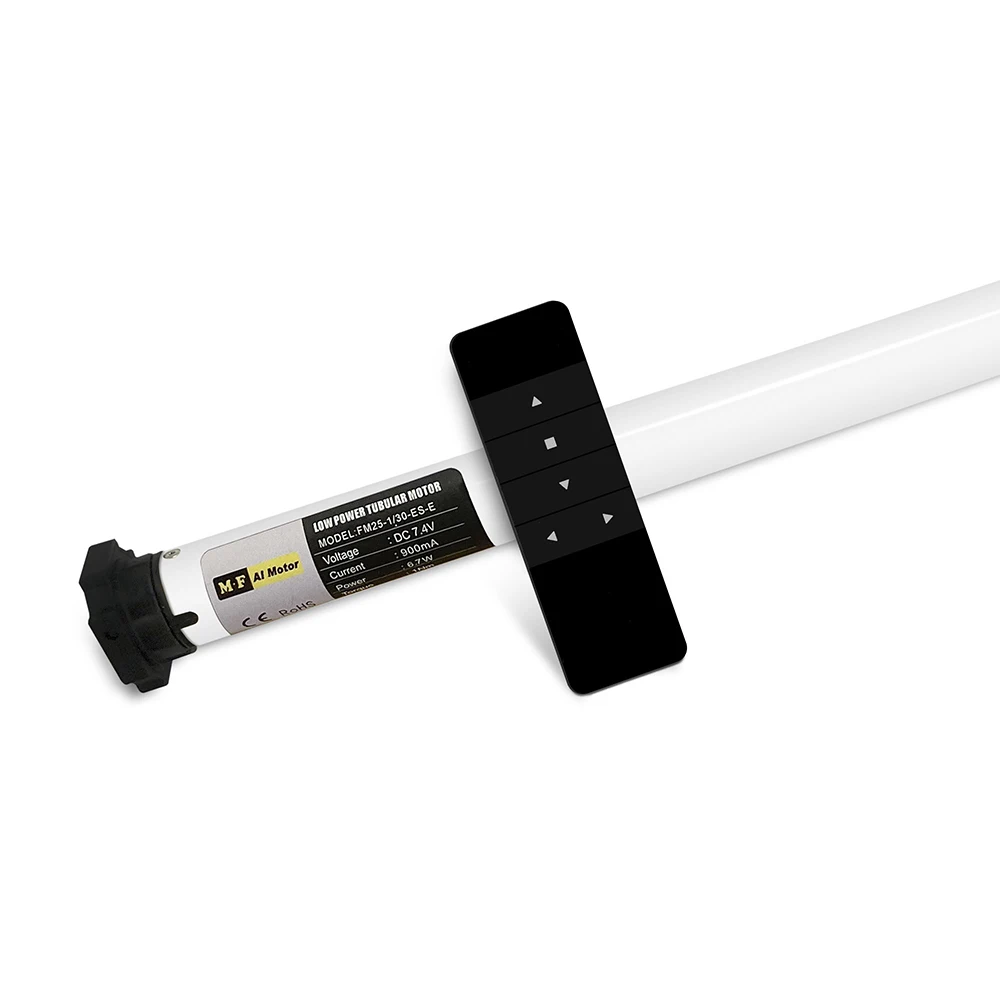 Wholesale Remote Control APP Alexa WiFi A-OK 25mm Tubular Motor for Motorized Curtain Motor Electric Roller Blind Motor