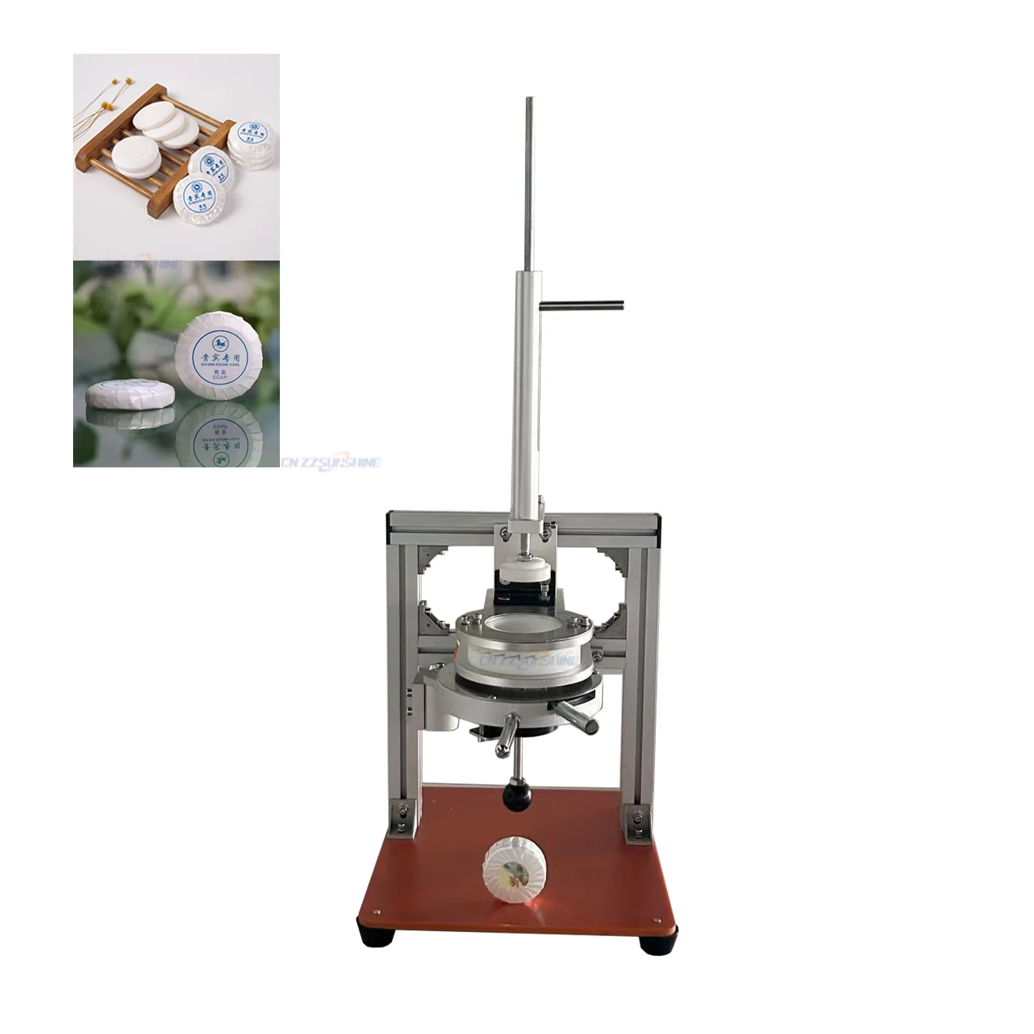 Wholesale Price Round or Ball Shape Manual Soap Pleat Wrapping Machine Hotel Soap Pleated Wrapping Machine for Hotel