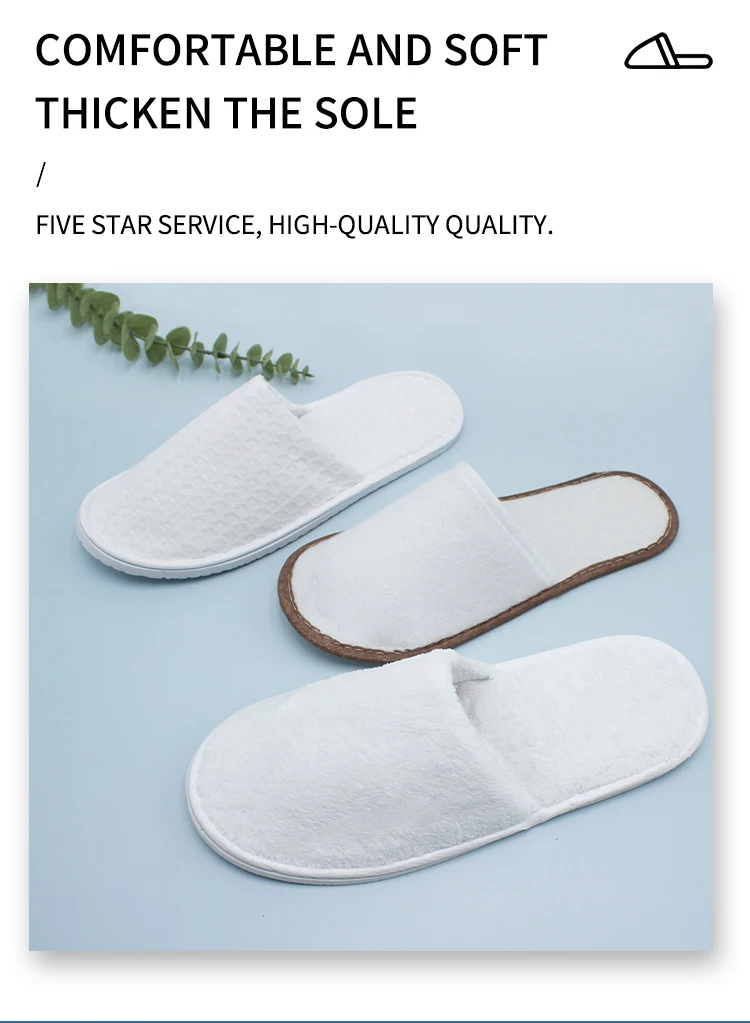 Cheap Wholesale Luxury Slippers For Hotel Room Cheap Disposable Unisex ...