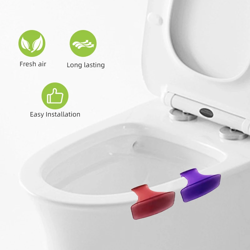 Eco Bowl Clip Urinal Hanging Clip Air Freshener Various Scent Toilet Bowl  Clip Urinal Screen Toilet Block