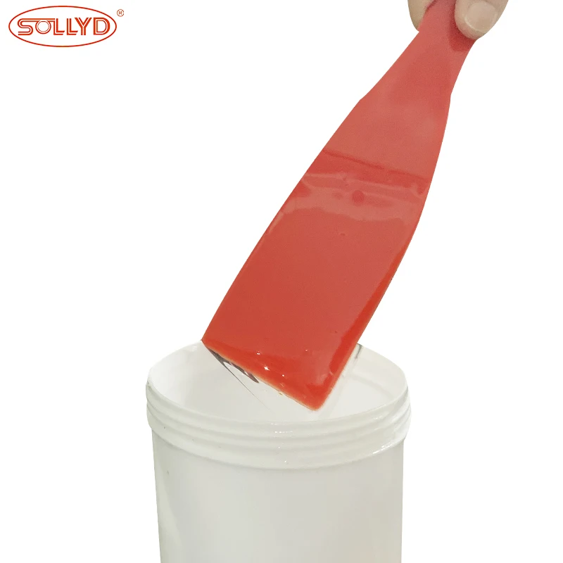 SOLLYD RG-2780 Factory Direct Selling Silk Screen Printing Silicone Ink for Textile Glazing Mirror