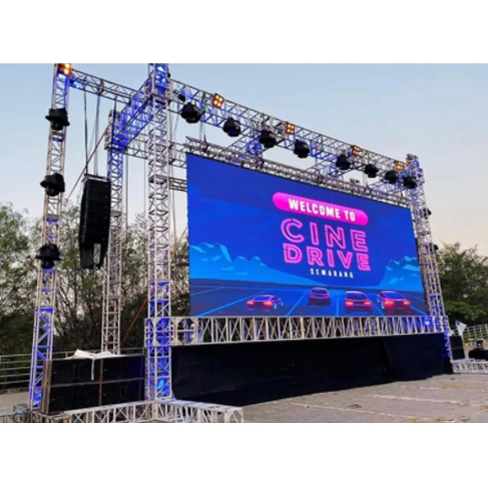 Factory Price Full Color 640X640 LED Video Wall P5mm Pixel Pitch Rental LED Display Screen