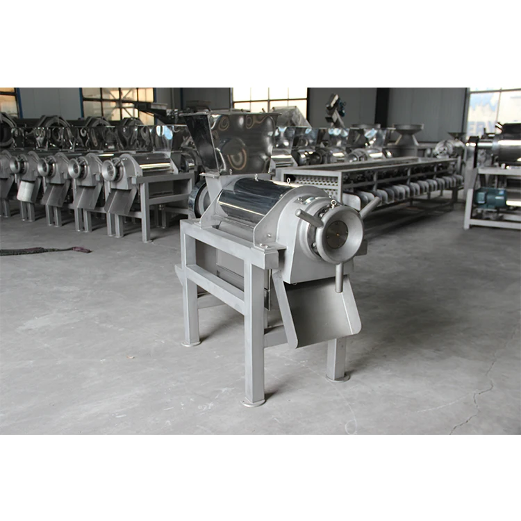 Juice Squeezing Machine Single Screw Fruit Orange Apple Juicer Machine Juice Extractor Adjustable 940*320*820 CN;JIA 1.1kw 100kg