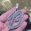 No.13 number pendant