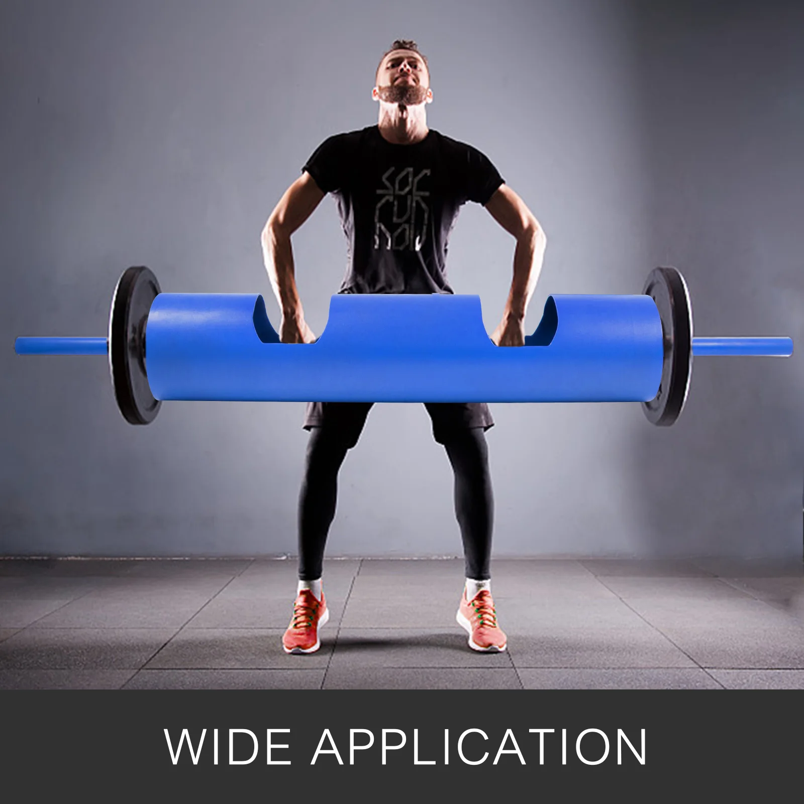 10" Strongman Log Bar Training Weight Overhead Lifting Gym Bar 