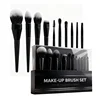 Sets de brochas de maquillaje azules