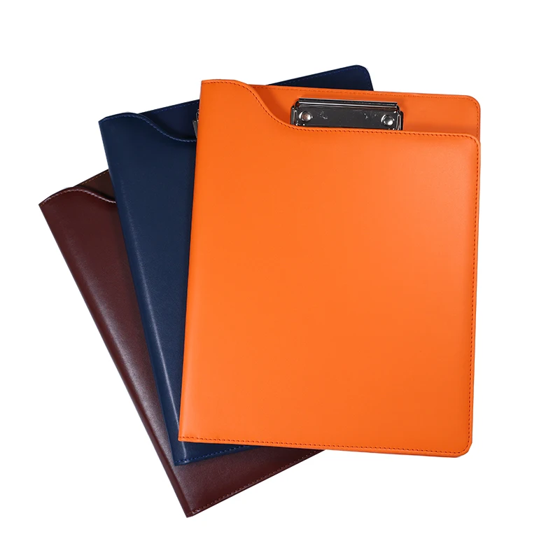 Портфолио папка для документов Организатор Исполнительный Бизнес возобновить PU портфель с калькулятором индивидуальный логотип файл офисные туфли из натуральной кожи