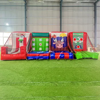 Commercial 0.55 mm PVC inflatable games hot sale outdoor fun Carnival Games for party rentals