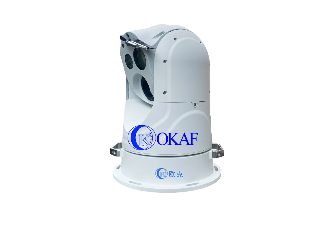 Auto Tracking Marine Thermal Camera Ship Mounted 2 Axis Gyro Stabilization Long Range Thermal Camera Ptz