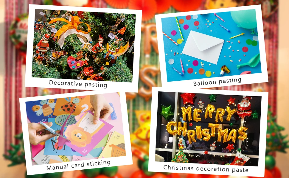 Double Sided Dots Of Glue Tape For Balloons Removable Adhesive Dots