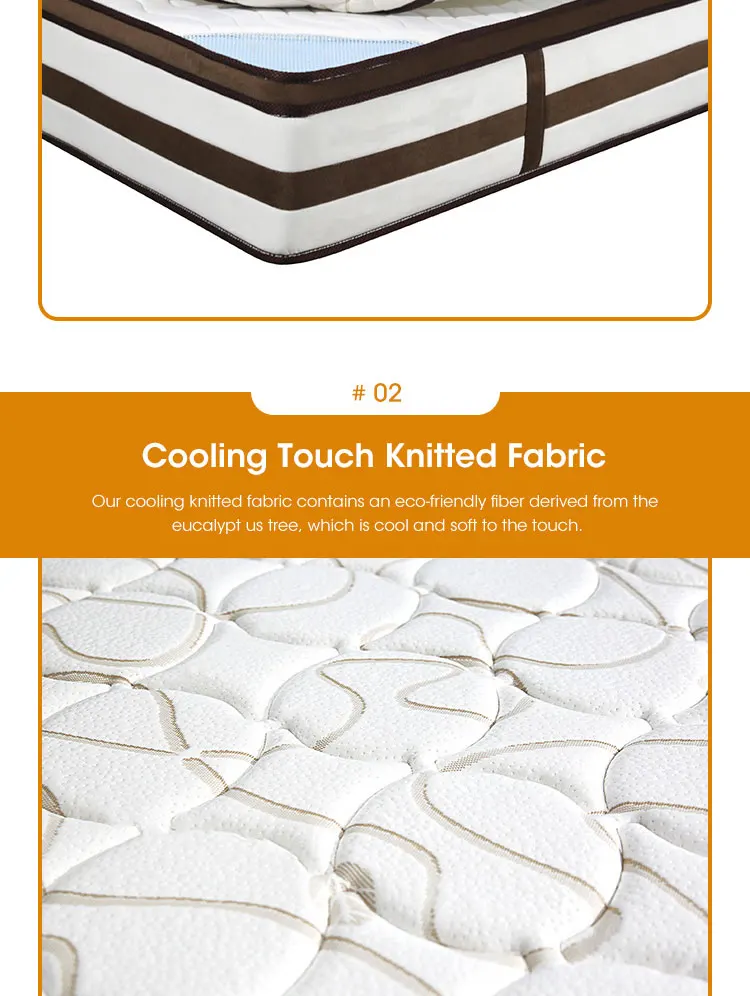 Factory Oem Mattresses In A Box Roll Up 5 Star Hotel Orthopedic Hybrid Cool Gel Memory Foam