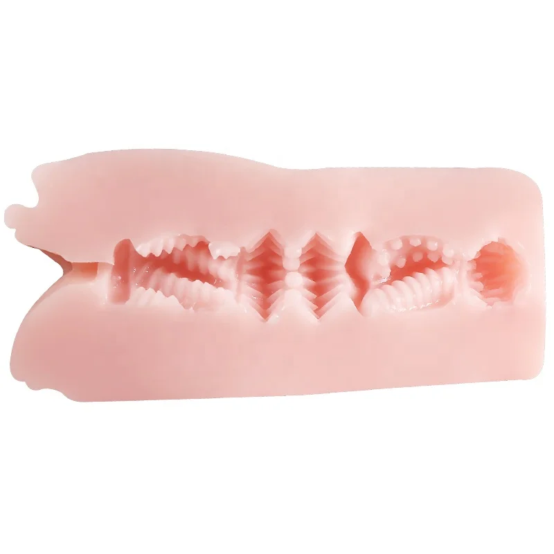 Netphi Adult 3D Textured Oral Strong Suction Channel TPE Material Vagina Sex Doll Realistic Male Masturbation Cup for Men Toys