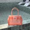 Tpu in orange-keychain base with rivets-352715cm