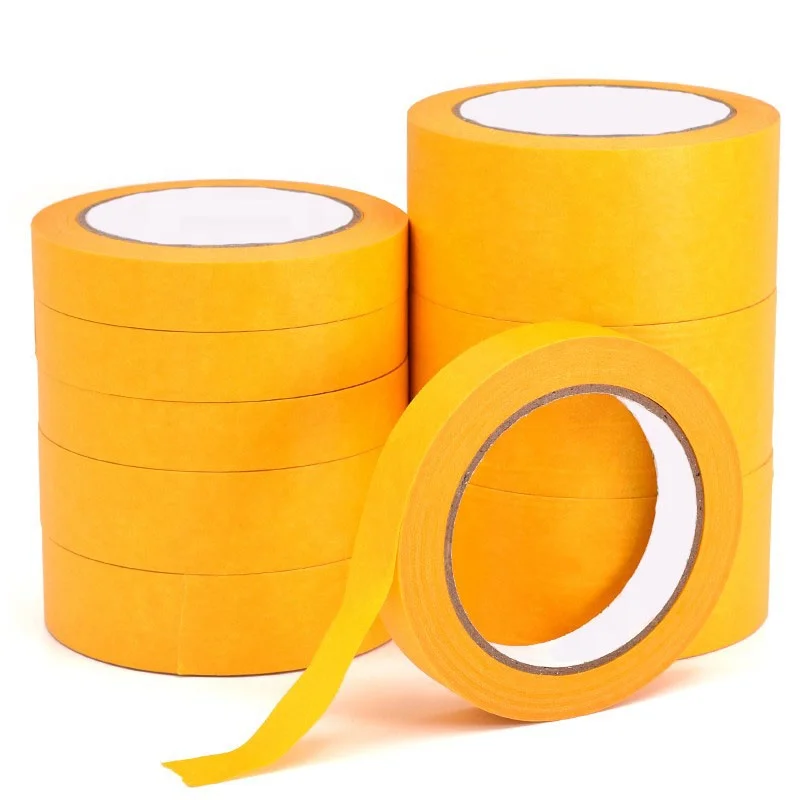 Automotive Painting Masking Washi Paper Tape Goldband Painter's