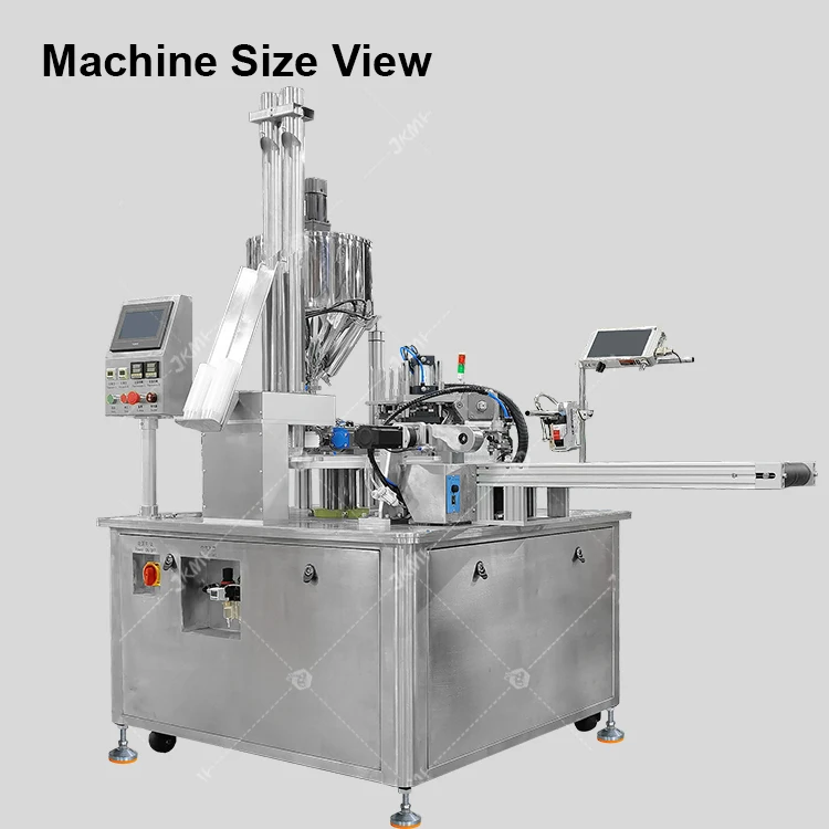 Automatic 1oz 3oz Sauce Cup Filling Packing Machine Dipping Sauce Cup