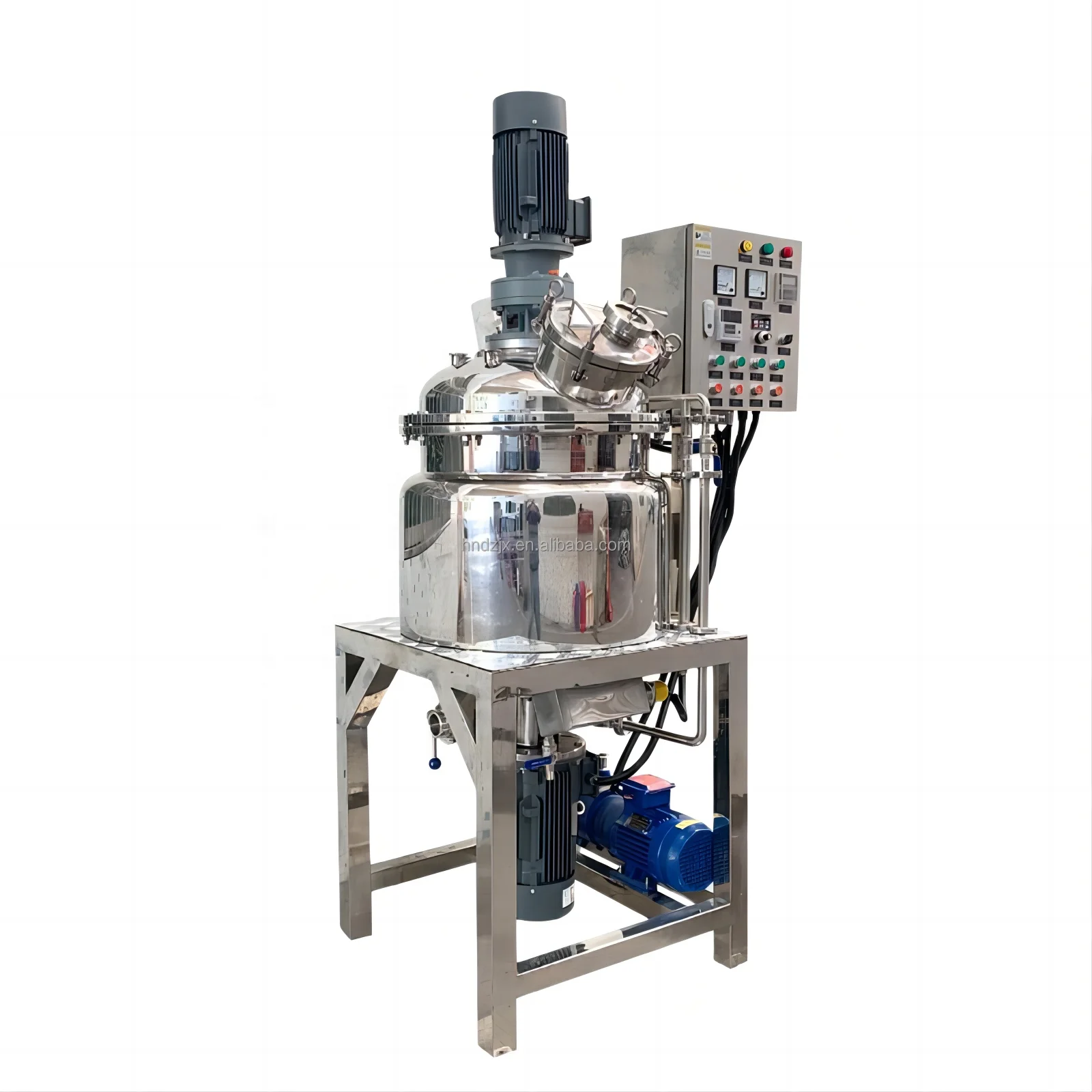 DZJX Mixing Tank With Screw Conveyor Insolation Agitator Liquer 100 200 500 1000 2000 5000 Liters Reactor Mixer Tank