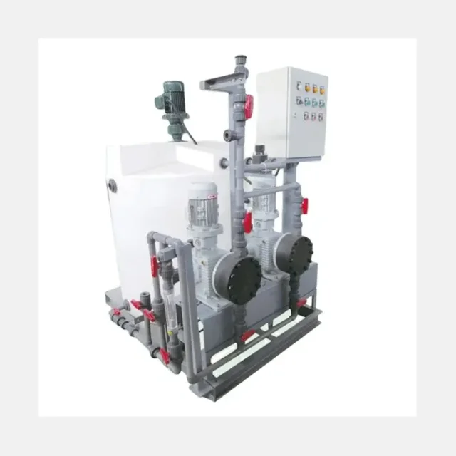 Waste Water Treatment Plant Automatic Chemical Polymer Powder Dissolving Mixing And Dosing Flocculant System Machine