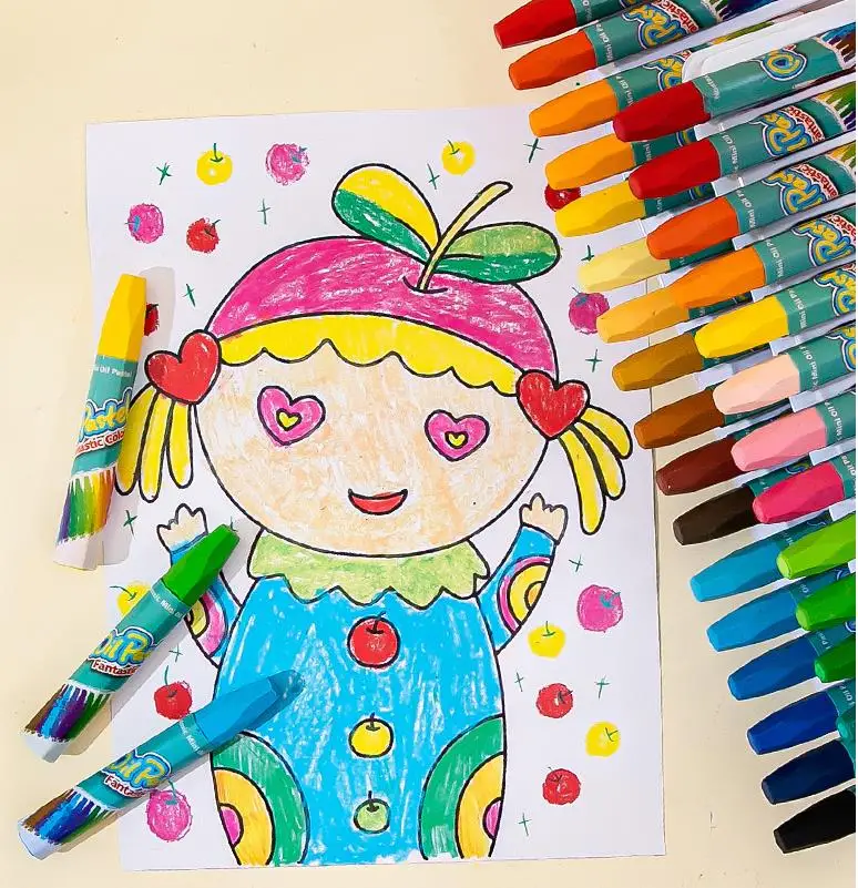 18 шт./набор разноцветные карандаки для рисования на лице